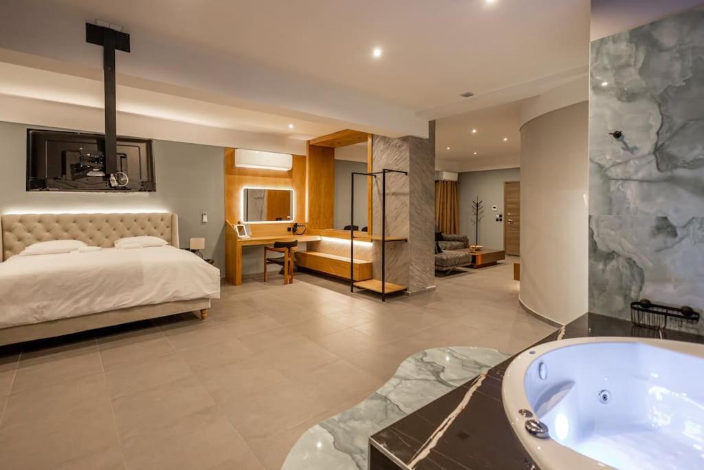 Smaragdi Luxury Jacuzzi Apartment Noho Premium Living Athen Exterior foto